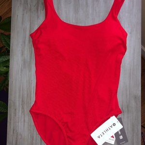 NWT Red Athleta Scoop One Piece